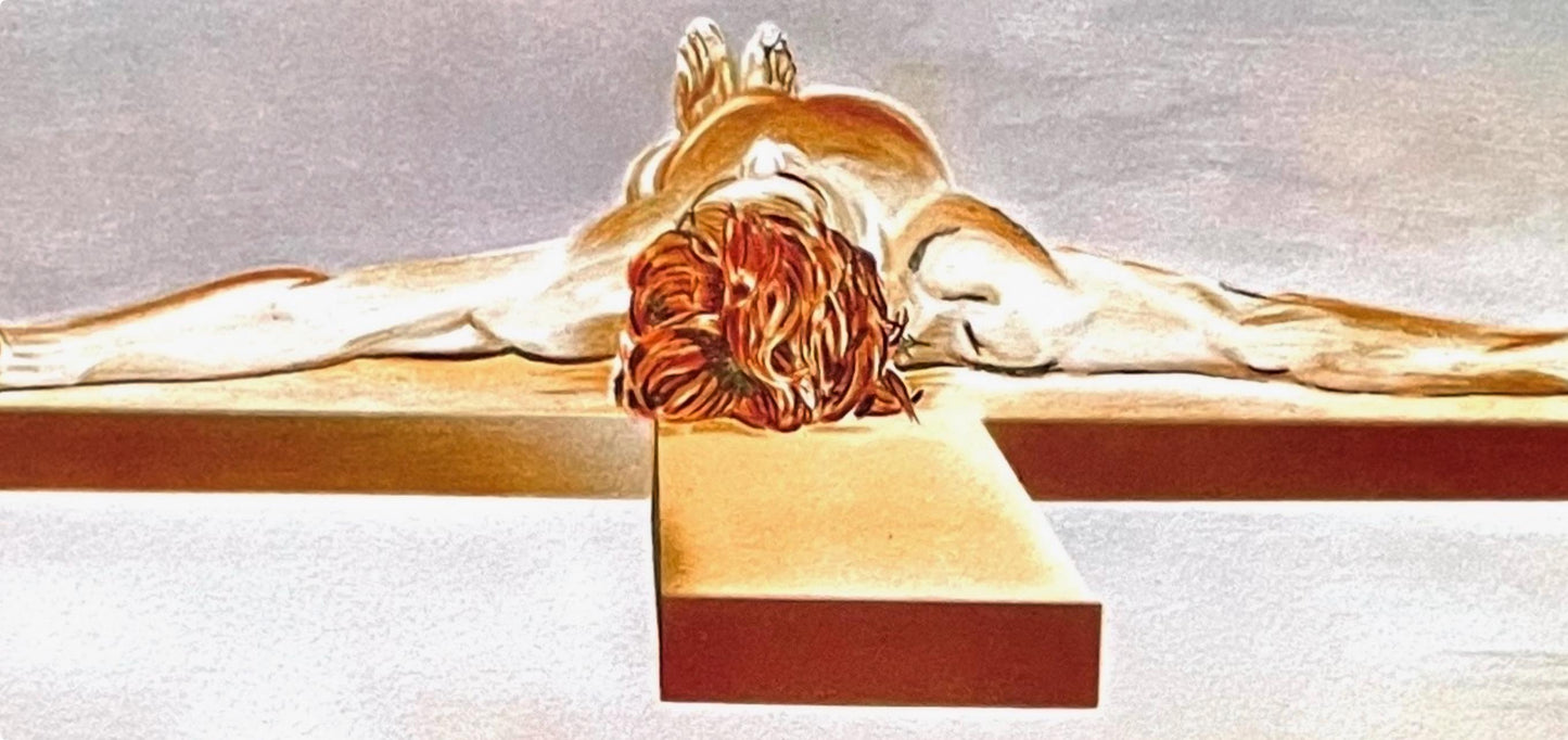 Salvador Dali, Le Christ De Gala, Signed, Archival Pigment Print