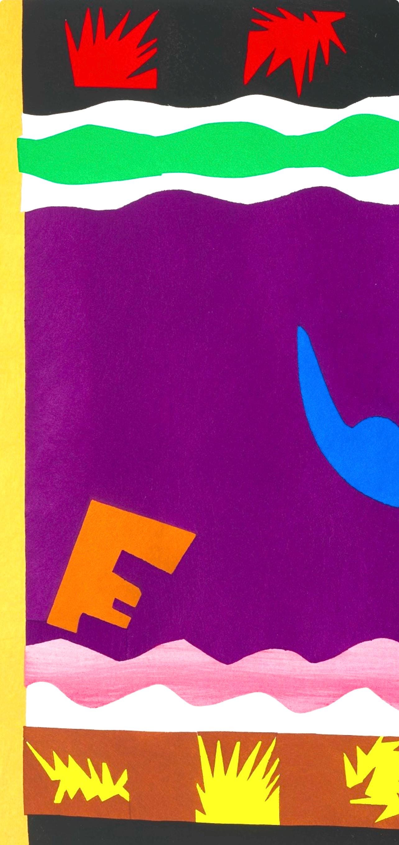 Henri Matisse, Le Tobogan, Jazz, Special Edition For Moma, Hliogravure