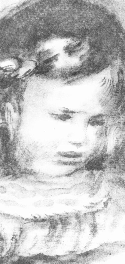 Pierre-Auguste Renoir, Claude Renoir La Tte Baisse, Les Lithographies De Renoir, Lithograph