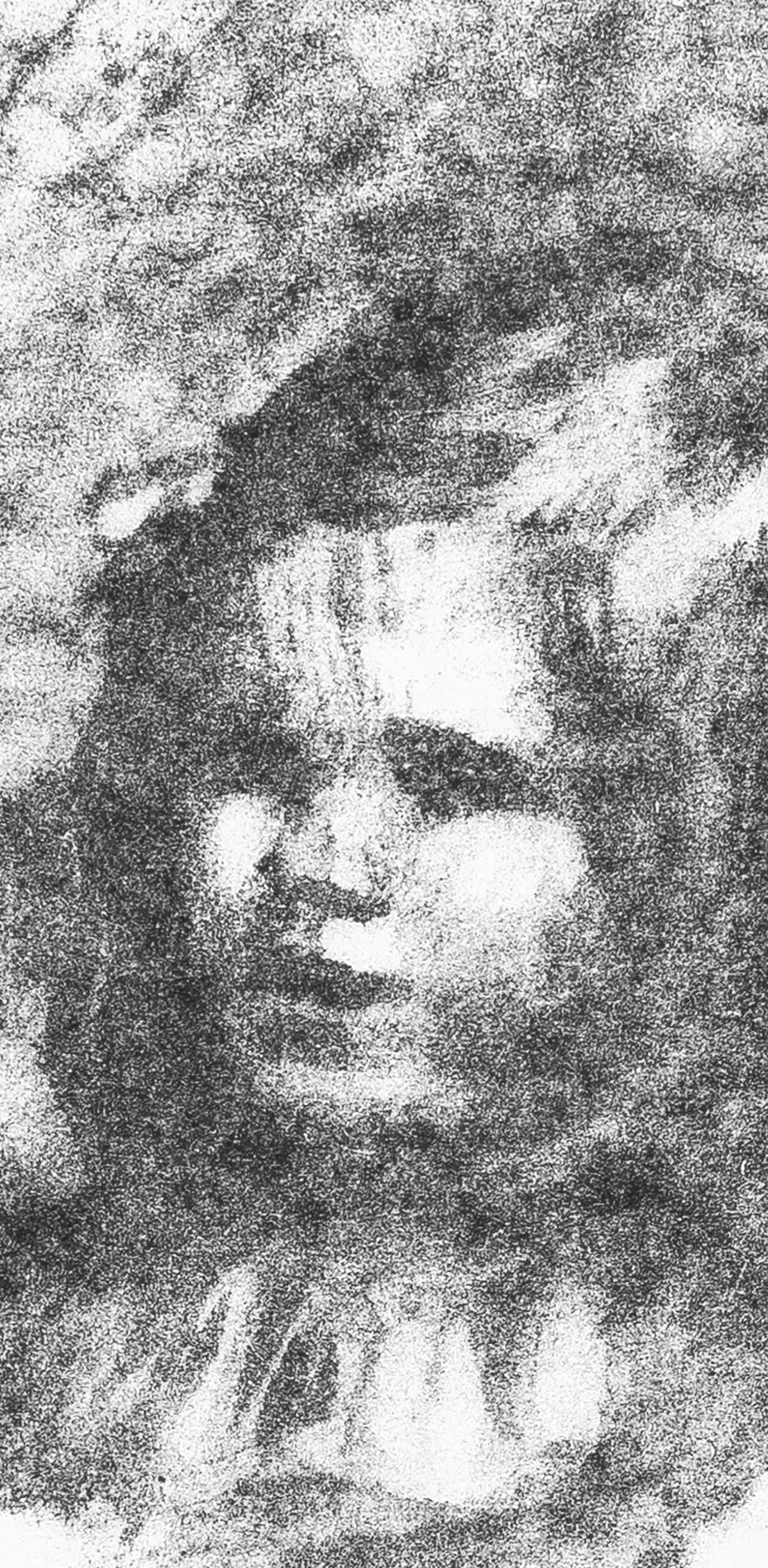 Lithograph - Pierre-Auguste Renoir - Claude Renoir tourn a gauche - Les Lithographies de Renoir