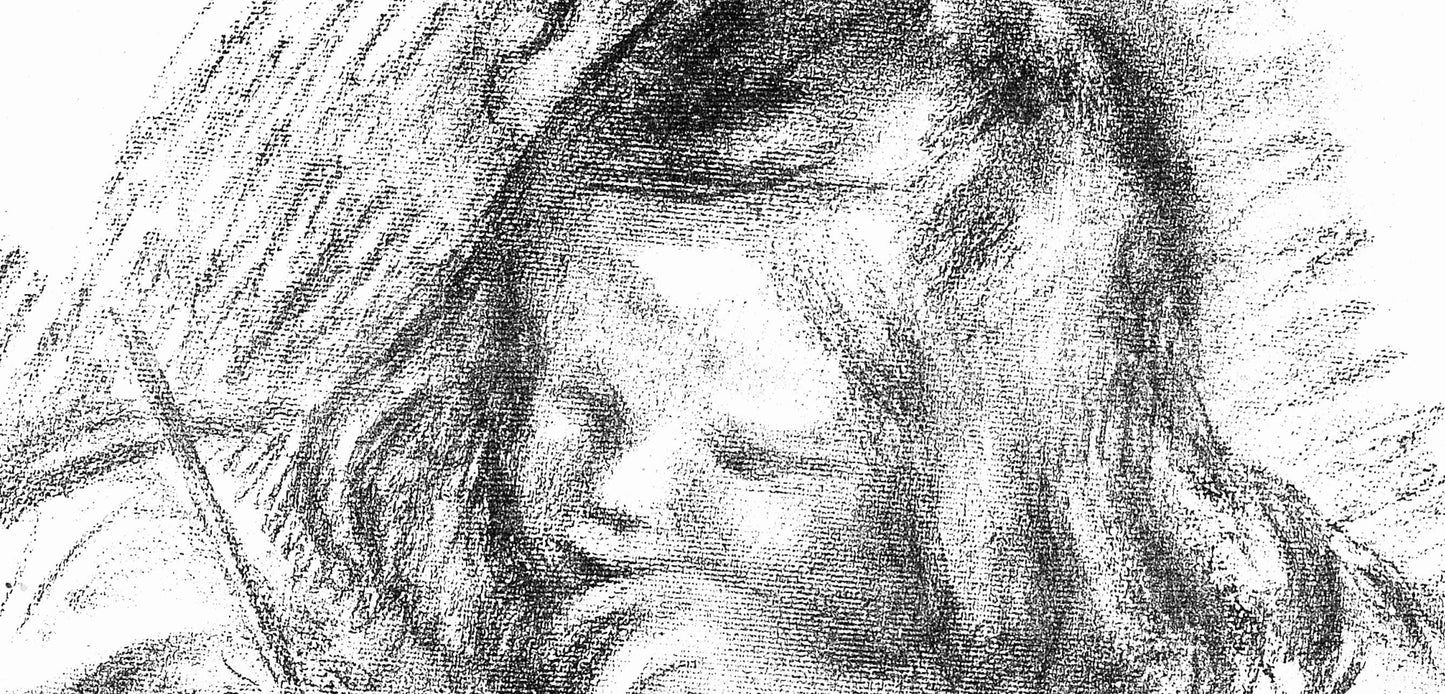 Pierre-Auguste Renoir, Claude Renoir Crivant, Les Lithographies De Renoir, Lithograph