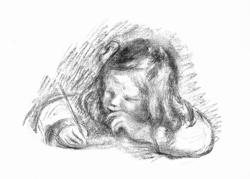 Pierre-Auguste Renoir, Claude Renoir Crivant, Les Lithographies De Renoir, Lithograph