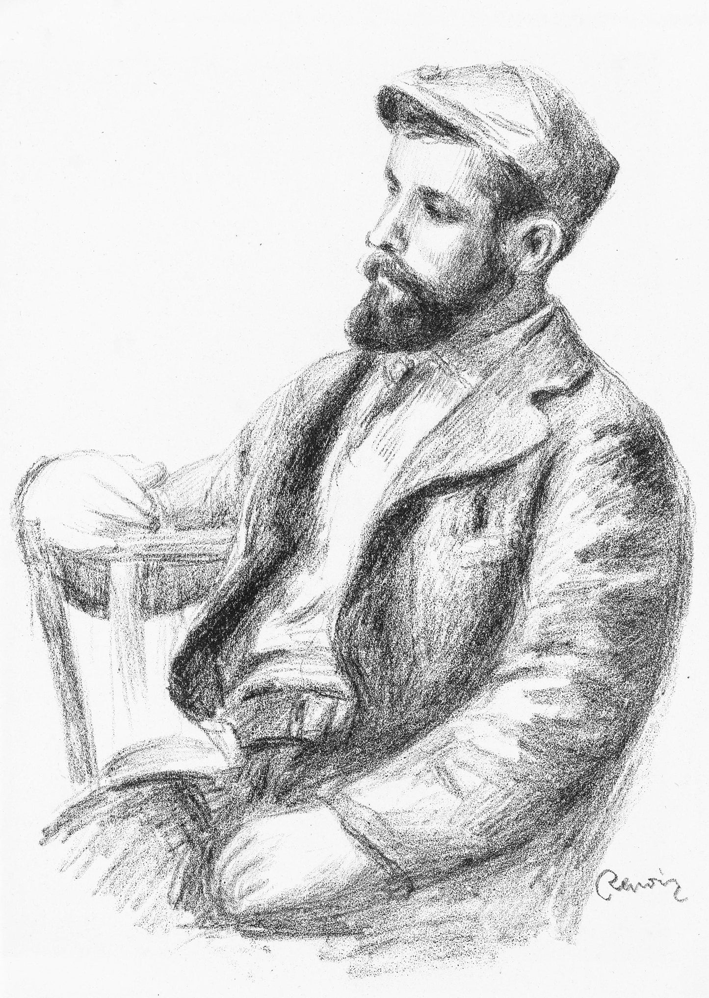 Pierre-Auguste Renoir, Louis Valtat, Les Lithographies De Renoir, Lithograph