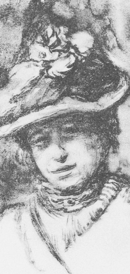 Pierre-Auguste Renoir, Portrait De Jeanne Baudot, Les Lithographies De Renoir, Lithograph