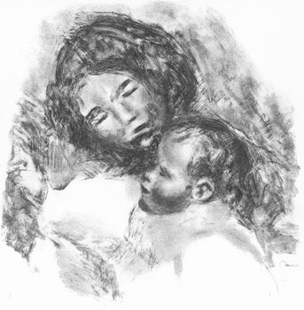 Pierre-Auguste Renoir, Maternit, Les Lithographies De Renoir, Lithograph