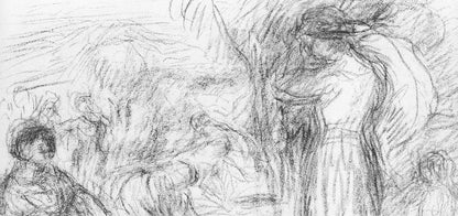 Pierre-Auguste Renoir, Les Laveuses, Les Lithographies De Renoir, Lithograph