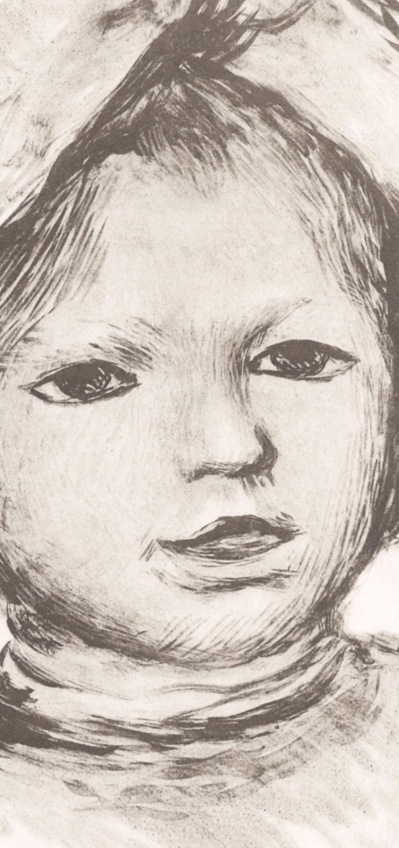 Pierre-Auguste Renoir, Pierre Renoir De Face, Les Lithographies De Renoir, Lithograph