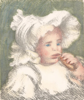 Pierre-Auguste Renoir, Lenfant Au Biscuit, Les Lithographies De Renoir, Lithograph