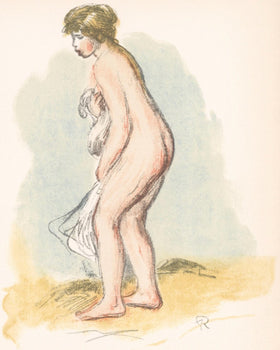 Pierre-Auguste Renoir, Baigneuse Debout, Les Lithographies De Renoir, Lithograph