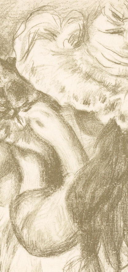 Pierre-Auguste Renoir, Le Chapeau Pingl, Les Lithographies De Renoir, Lithograph