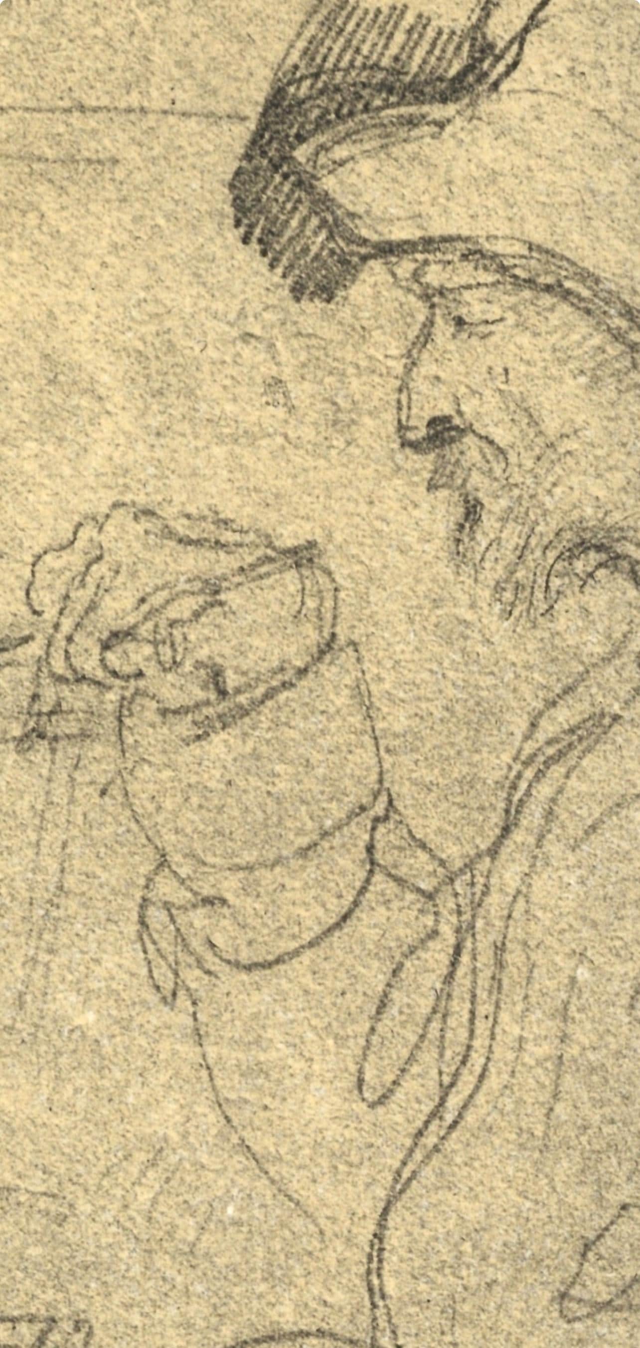 Albert Andr, Portrait De Auguste Renoir, Les Lithographies De Renoir, Lithograph