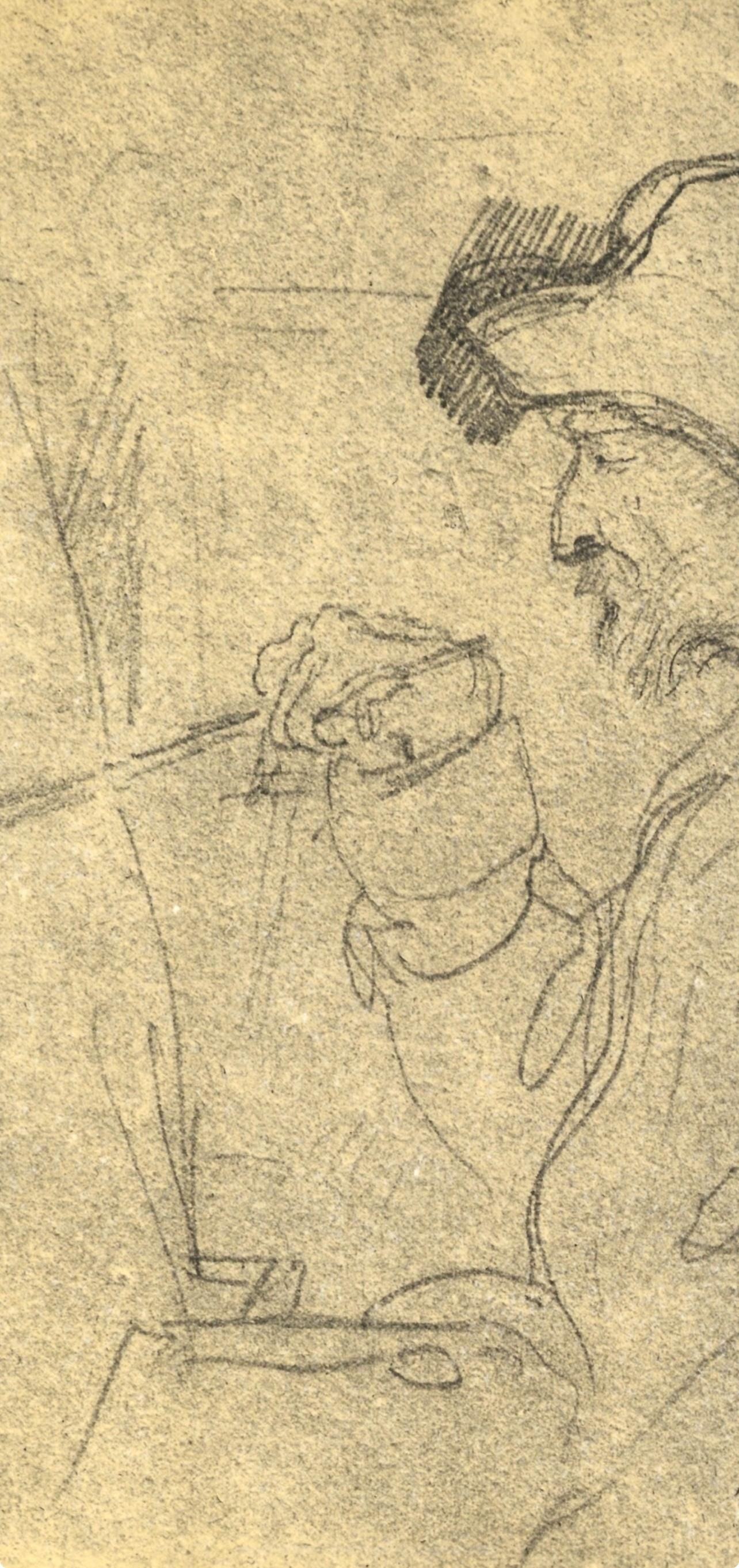 Albert Andr, Portrait De Auguste Renoir, Les Lithographies De Renoir, Lithograph