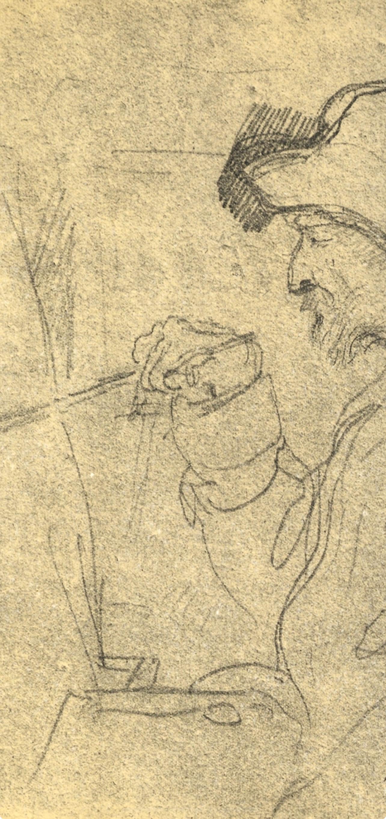 Albert Andr, Portrait De Auguste Renoir, Les Lithographies De Renoir, Lithograph