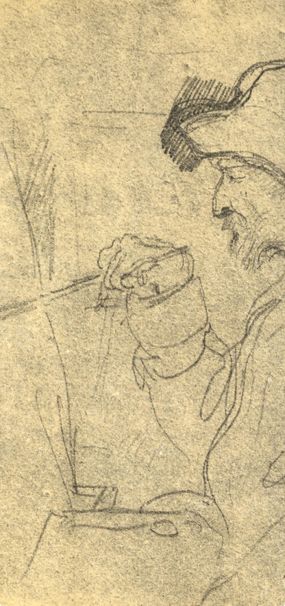 Albert Andr, Portrait De Auguste Renoir, Les Lithographies De Renoir, Lithograph