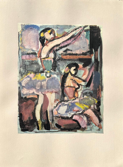 Georges Rouault, Danseuses, Divertissement, Ditions De La Revue Verve, Lithograph