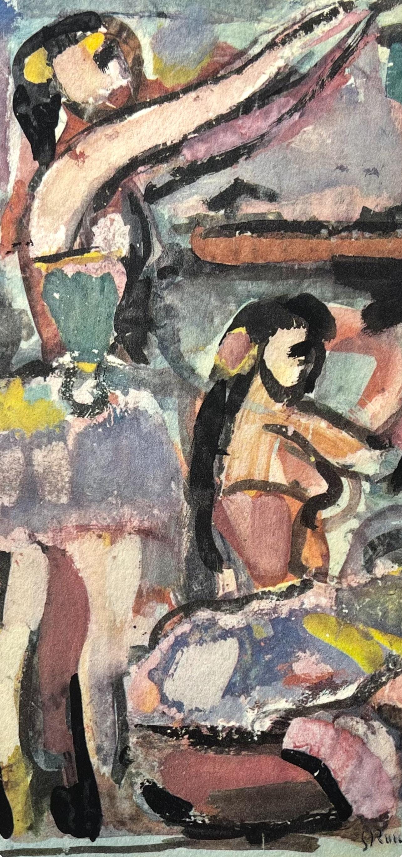 Georges Rouault, Danseuses, Divertissement, Ditions De La Revue Verve, Lithograph