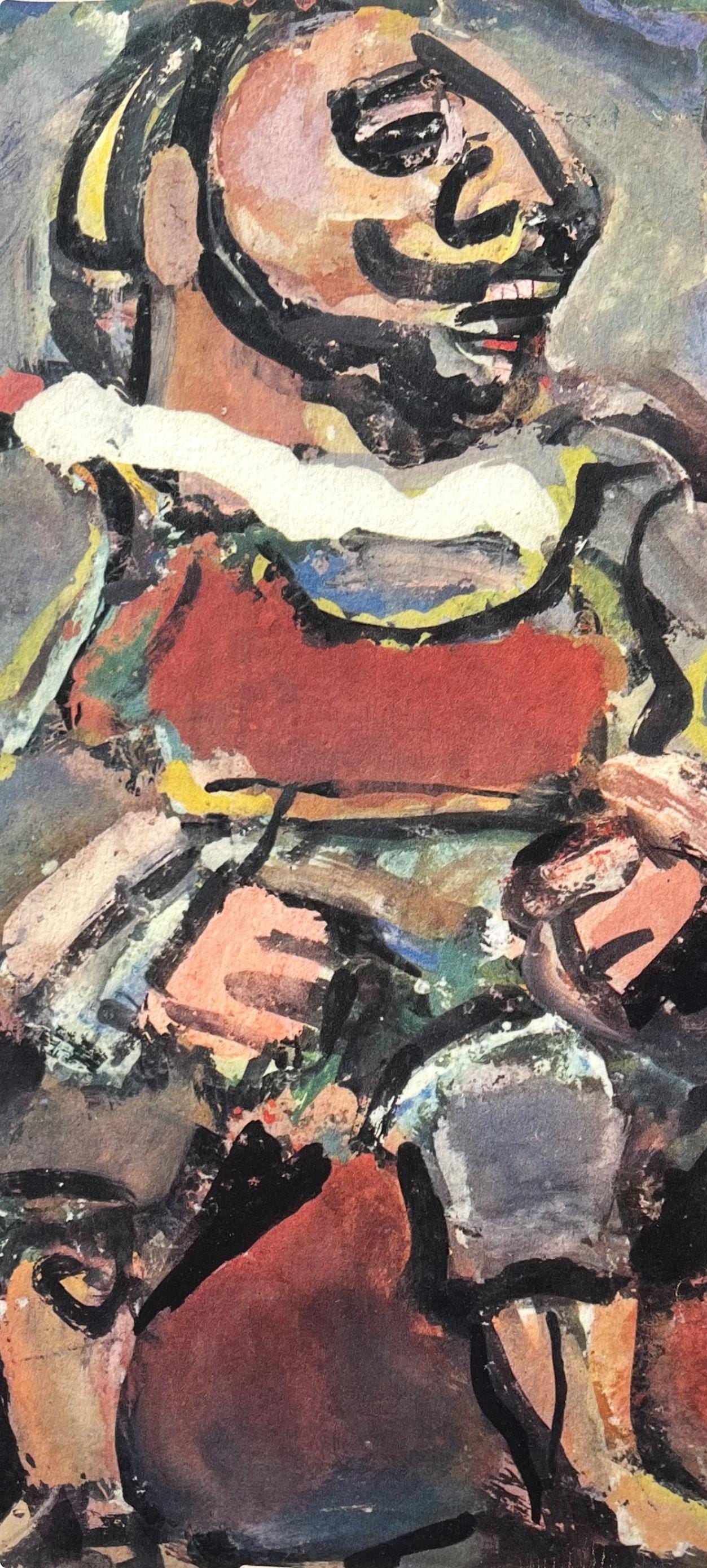 Georges Rouault, Mange Tout, Divertissement, Ditions De La Revue Verve, Lithograph