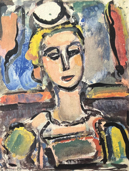 Georges Rouault, La Roussalka, Divertissement, Ditions De La Revue Verve, Lithograph