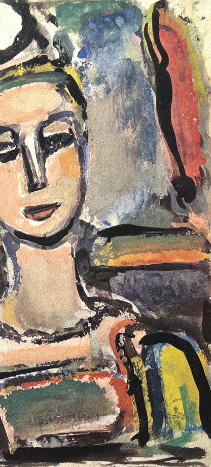 Georges Rouault, La Roussalka, Divertissement, Ditions De La Revue Verve, Lithograph