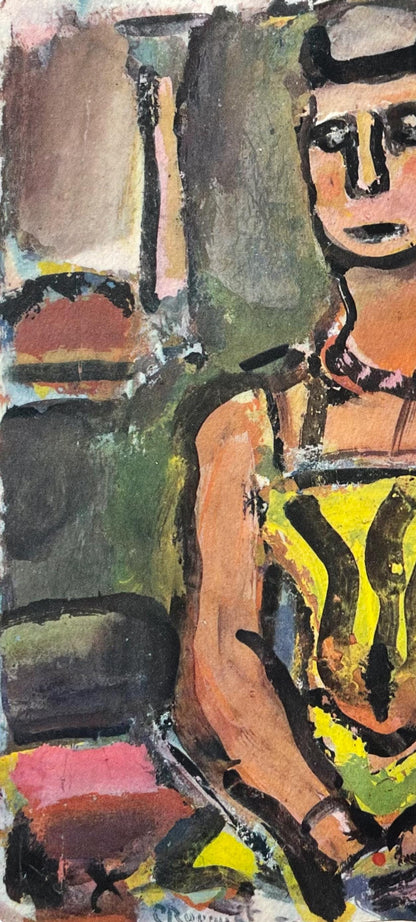 Georges Rouault, Madame Yxe, Divertissement, Ditions De La Revue Verve, Lithograph