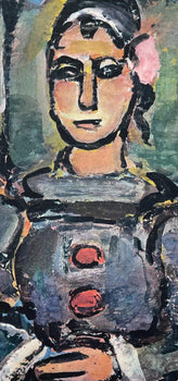 Georges Rouault, Pierrot Noir, Divertissement, Ditions De La Revue Verve, Lithograph