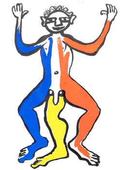 Alexander Calder, Un Patriote, Derrire Le Miroir, Lithograph