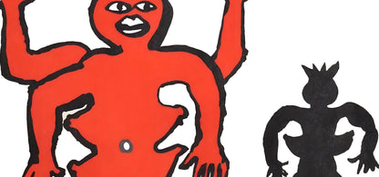 Alexander Calder, Une Famille De L-Bas Ii, Derrire Le Miroir, Lithograph