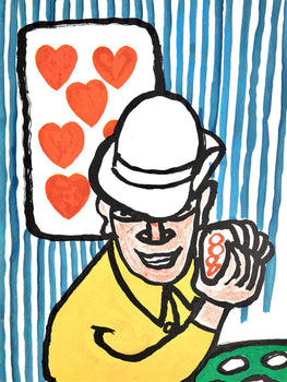 Alexander Calder, Joueurs De Cartes Ii, Derrire Le Miroir, Lithograph