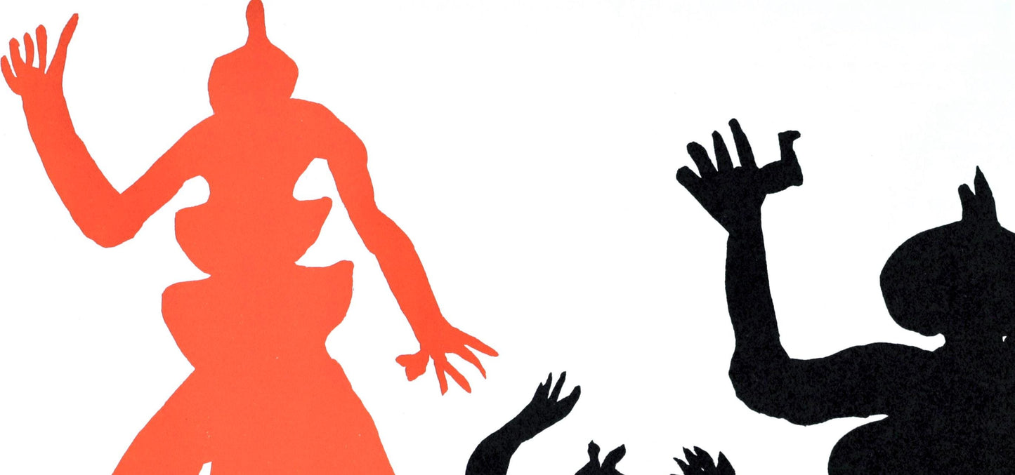 Alexander Calder, Les Folles De Sach, Derrire Le Miroir, Lithograph