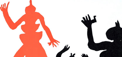 Alexander Calder, Les Folles De Sach, Derrire Le Miroir, Lithograph