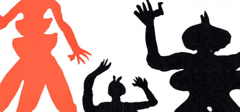 Alexander Calder, Les Folles De Sach, Derrire Le Miroir, Lithograph