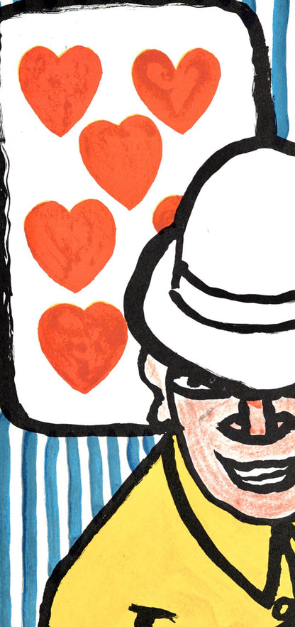 Alexander Calder, Joueurs De Cartes I Et Ii, Derrire Le Miroir, Lithograph