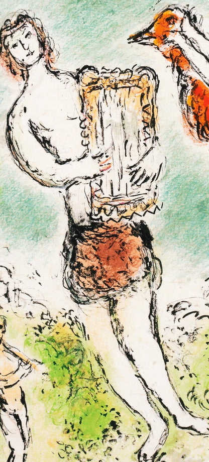 Marc Chagall, Theoclymenus, Homer, Die Odyssee, Lithograph