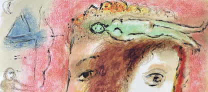 Marc Chagall, Odysseus Und Penelope, Homer, Die Odyssee, Lithograph