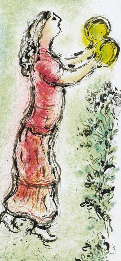 Marc Chagall, Das Fest, Homer, Die Odyssee, Lithograph