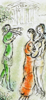 Marc Chagall, Das Fest, Homer, Die Odyssee, Lithograph