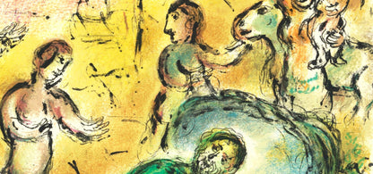 Marc Chagall, Das Bett Des Odysseus, Homer, Die Odyssee, Lithograph