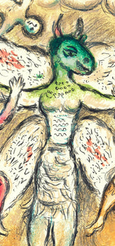 Marc Chagall, Das Bett Des Odysseus, Homer, Die Odyssee, Lithograph