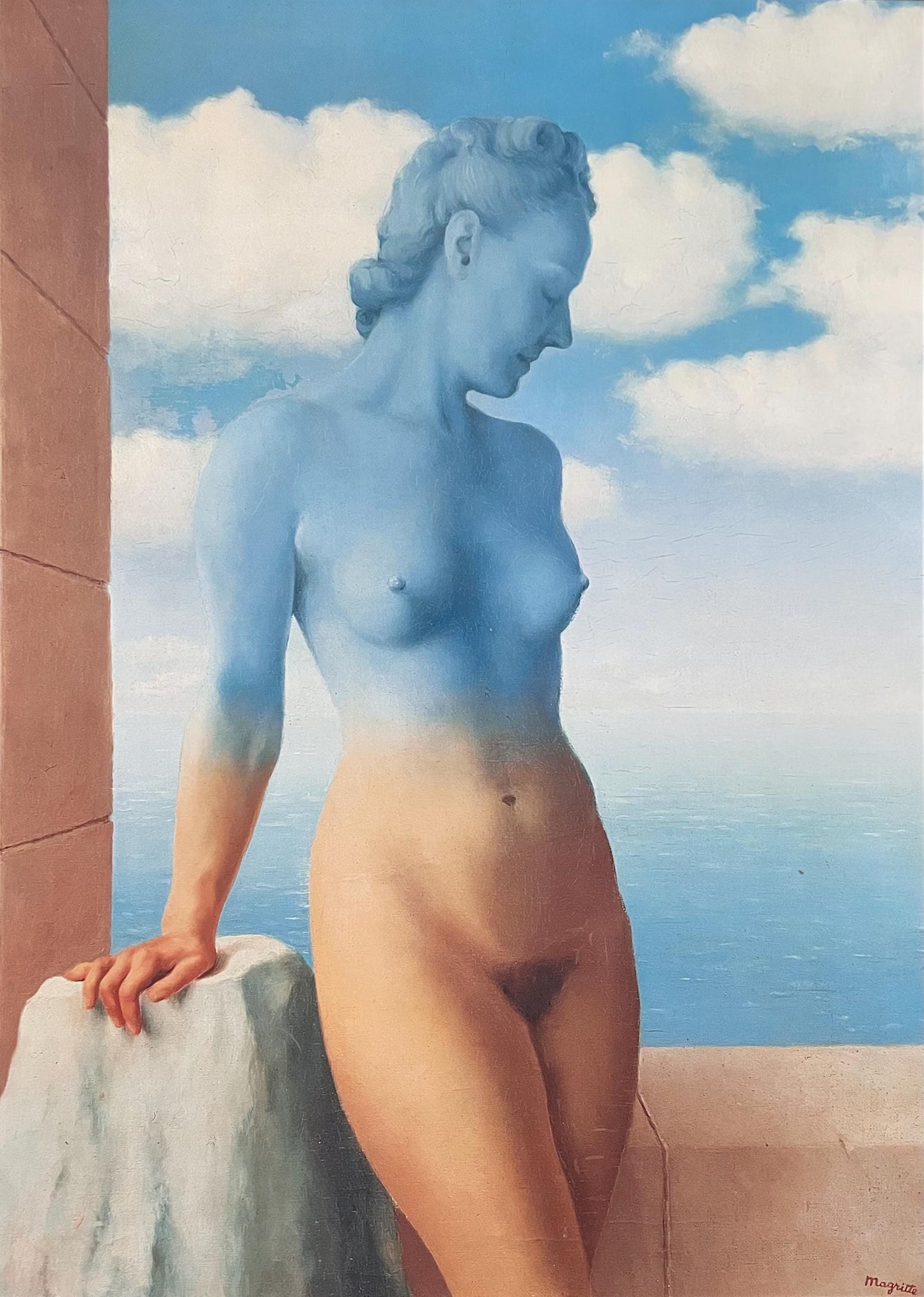 Ren Magritte, La Magie Noir, Official Edition Offset Lithograph