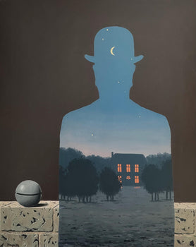 Ren Magritte, L'Heureux Donateur, Official Edition Offset Lithograph