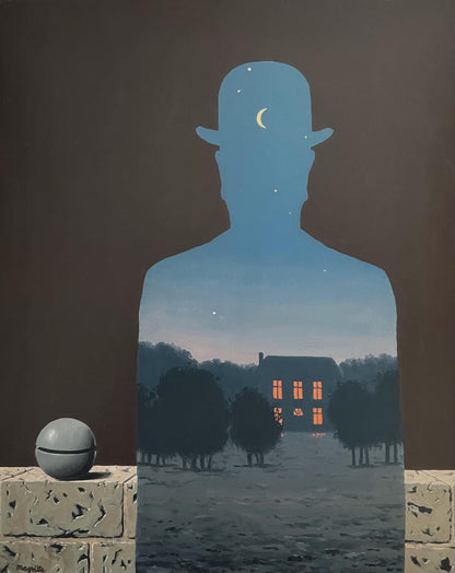 Ren Magritte, L'Heureux Donateur, Official Edition Offset Lithograph