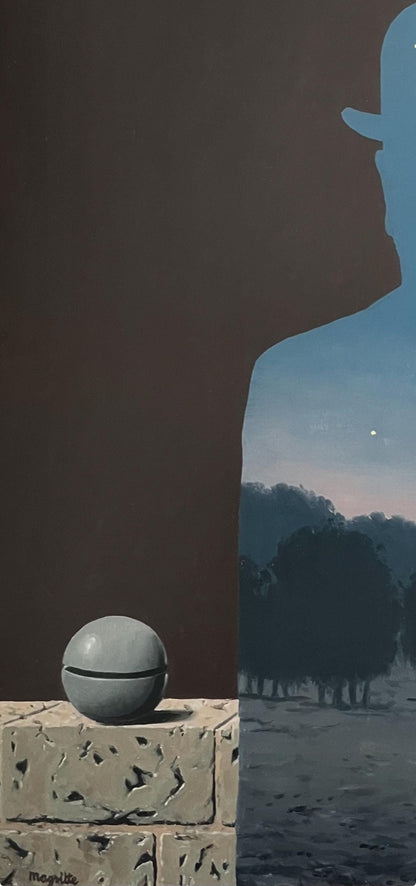 Ren Magritte, L'Heureux Donateur, Official Edition Offset Lithograph