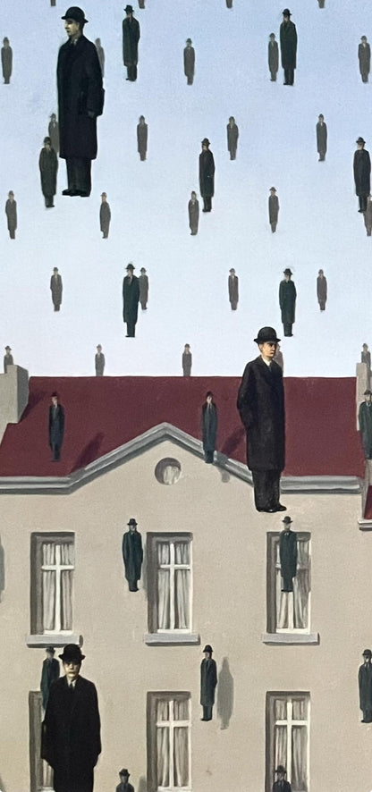 Ren Magritte, Golconda, Official Edition Offset Lithograph