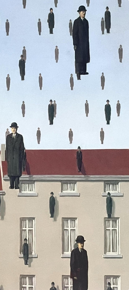 Ren Magritte, Golconda, Official Edition Offset Lithograph