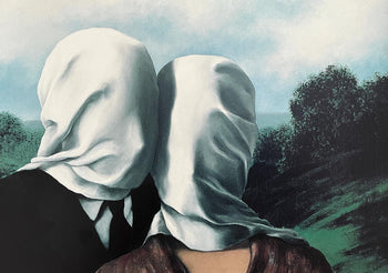 Ren Magritte, Les Amants, Official Edition Offset Lithograph