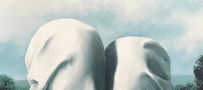 Ren Magritte, Les Amants, Official Edition Offset Lithograph