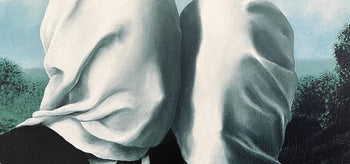 Ren Magritte, Les Amants, Official Edition Offset Lithograph