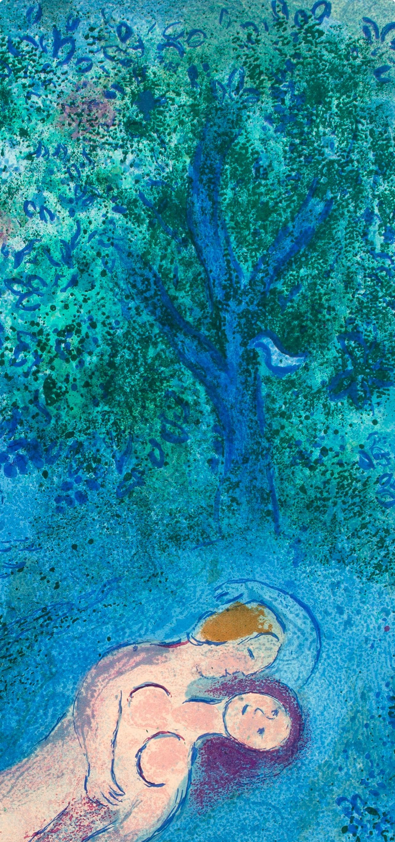 Marc Chagall, La Leon De Philtas, Daphnis Et Chlo, Hliogravure