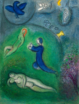 Marc Chagall, Daphnis Et Lycnion, Daphnis Et Chlo, Hliogravure