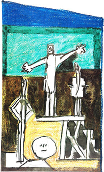 Pablo Picasso, Composition (Cramer 155), La Chute D'Icare, Hliogravure